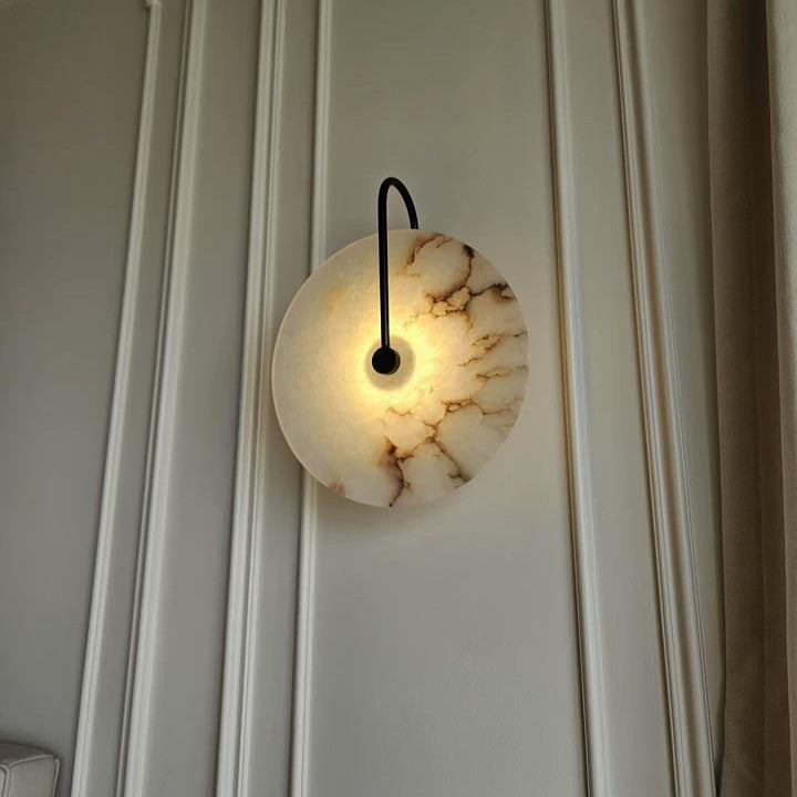 Wall Light Natural Alabaster Marble Nordic Style | Varino