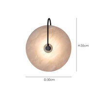 Wall Light Natural Alabaster Marble Nordic Style | Varino