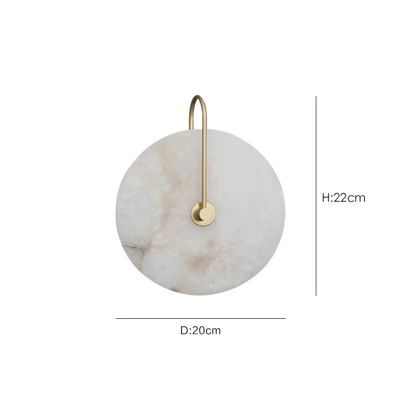 Wall Light Natural Alabaster Marble Nordic Style | Varino
