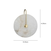 Wall Light Natural Alabaster Marble Nordic Style | Varino
