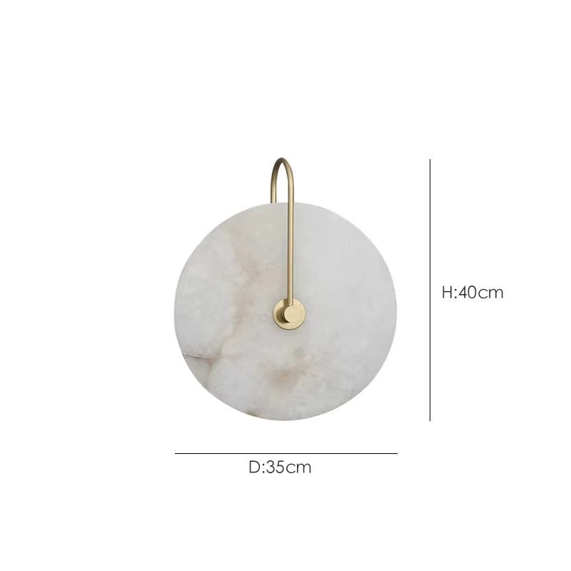 Wall Light Natural Alabaster Marble Nordic Style | Varino