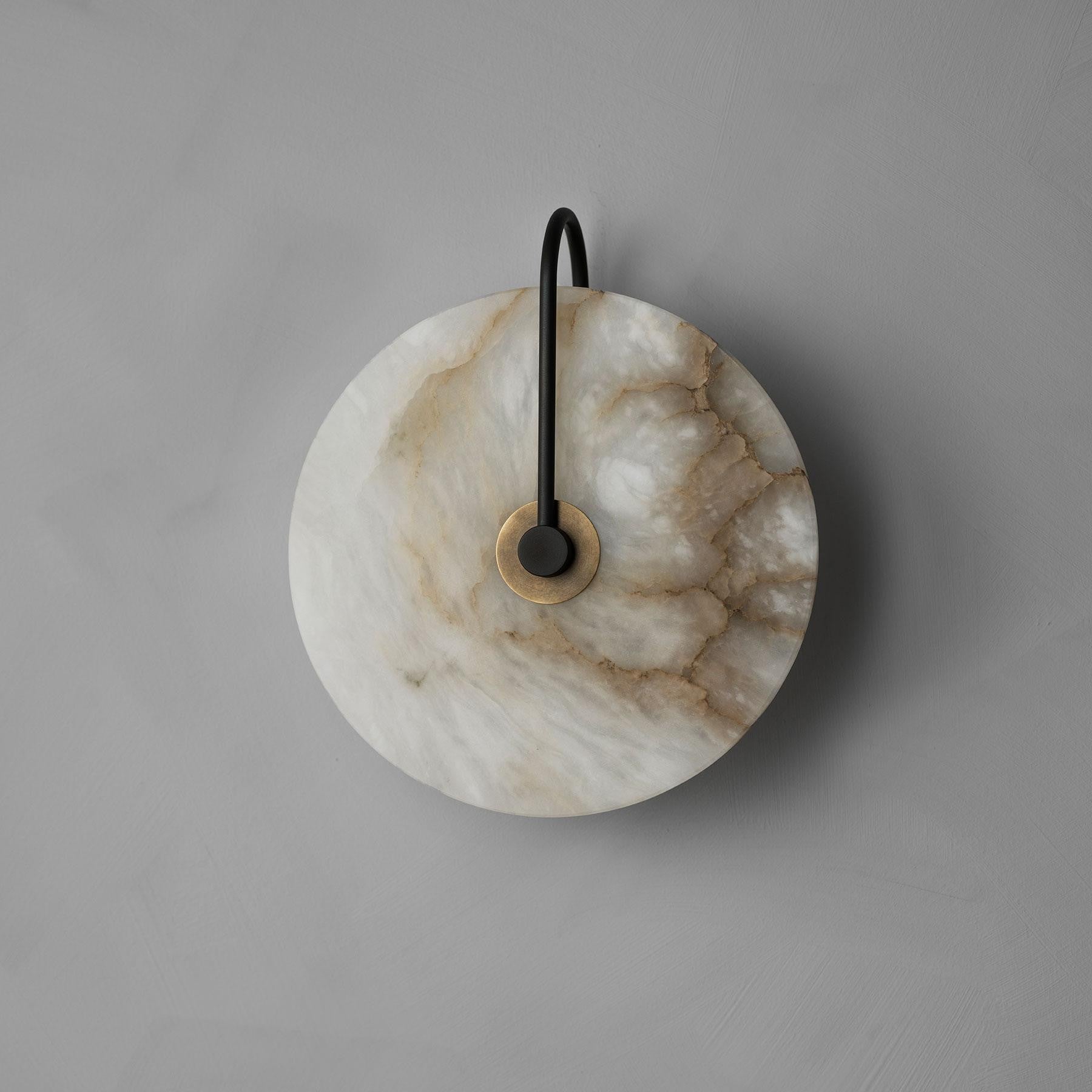 Wall Light Natural Alabaster Marble Nordic Style | Varino