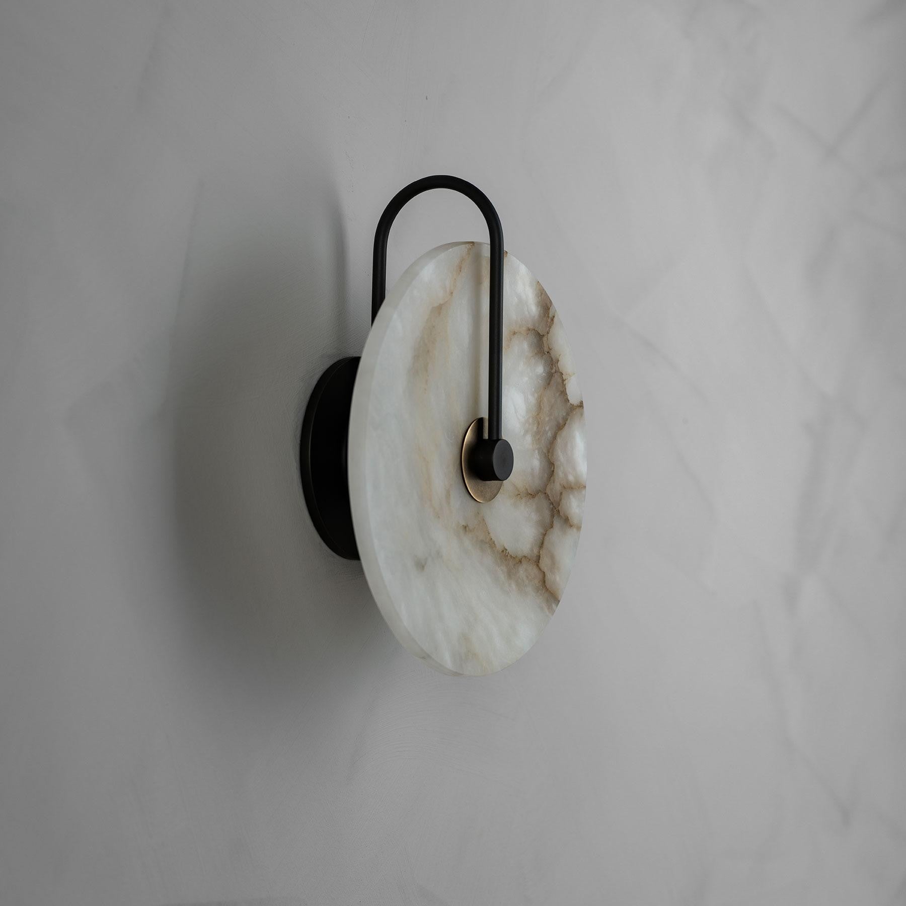 Wall Light Natural Alabaster Marble Nordic Style | Varino