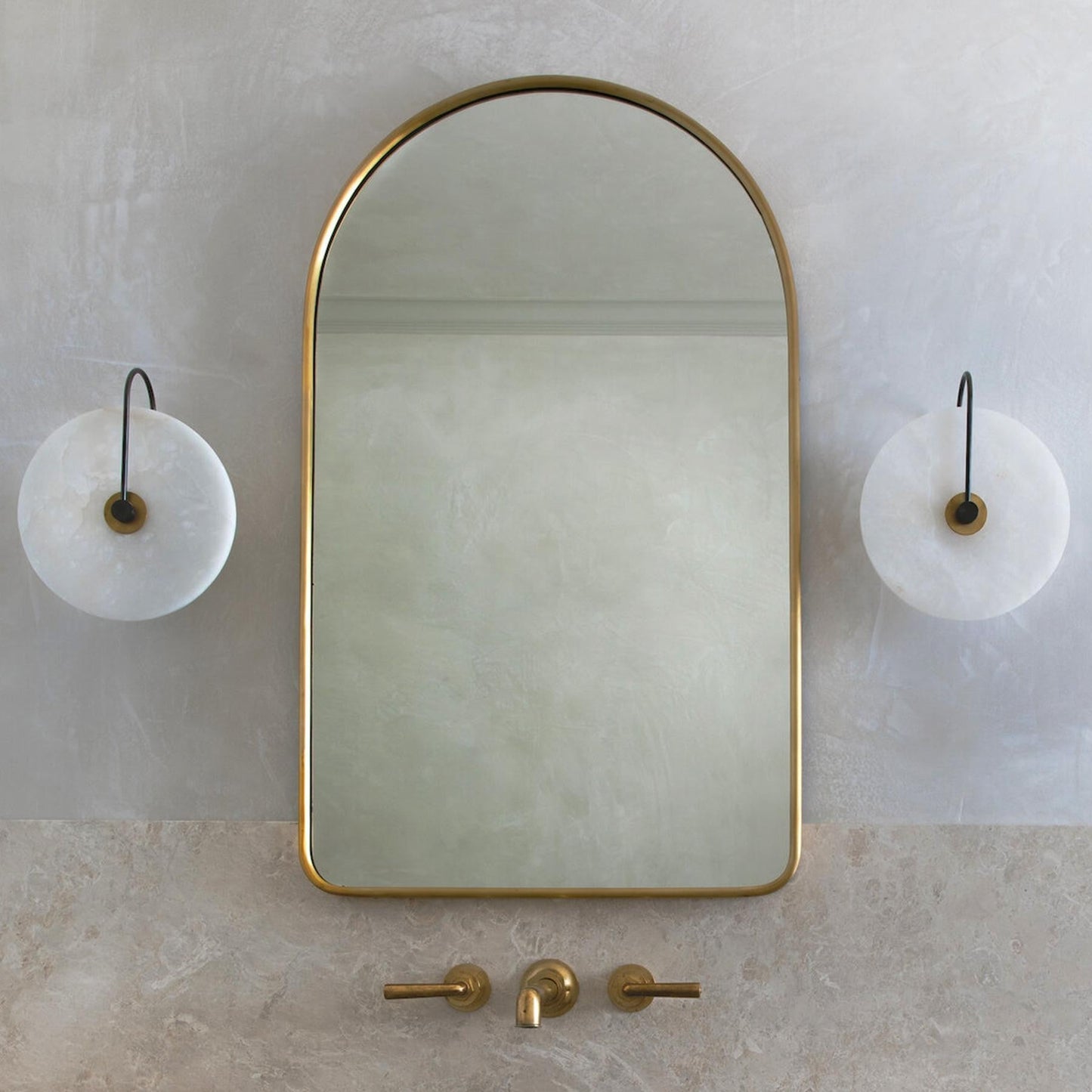 Wall Light Natural Alabaster Marble Nordic Style | Varino