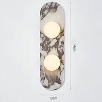Wall Light Natural Marble Minimalist Design | Marveil
