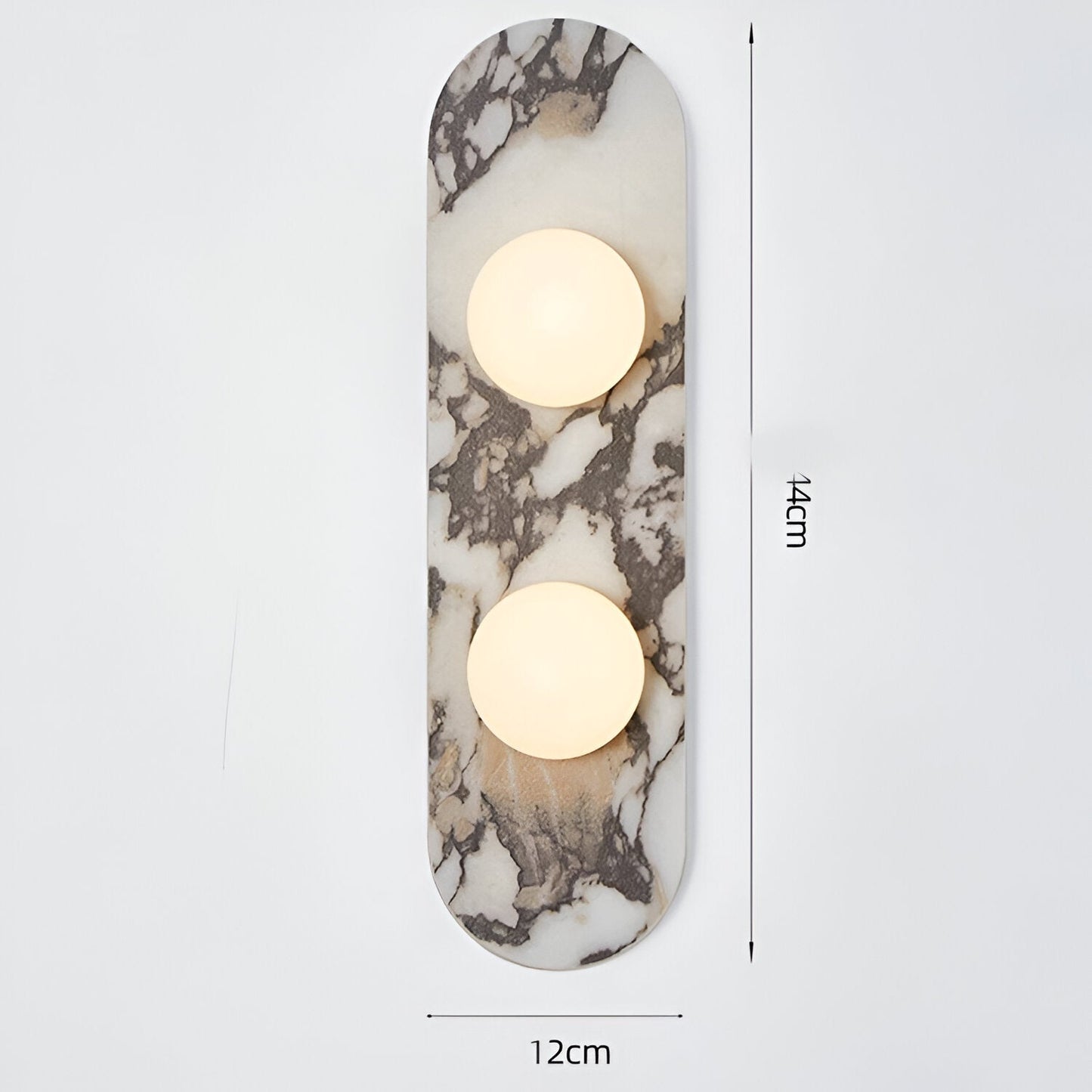 Wall Light Natural Marble Minimalist Design | Marveil