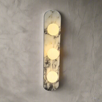 Wall Light Natural Marble Minimalist Design | Marveil