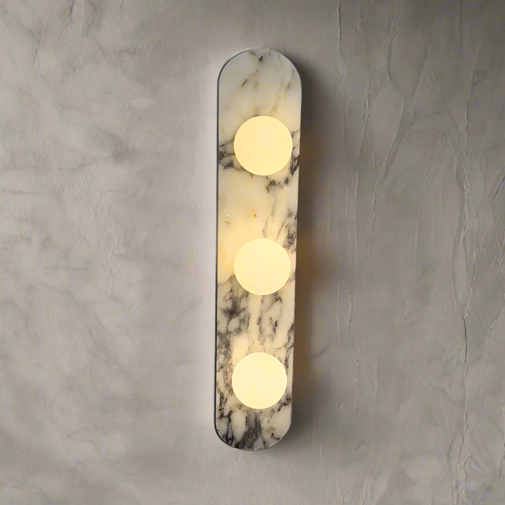 Wall Light Natural Marble Minimalist Design | Marveil