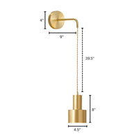 Wall Light Nordic Metal in Modern Design | Nirvale