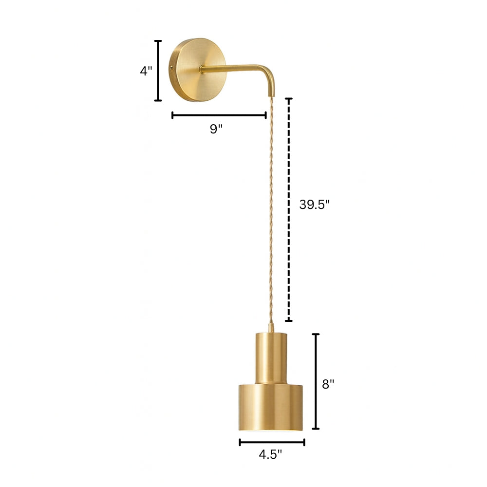 Wall Light Nordic Metal in Modern Design | Nirvale