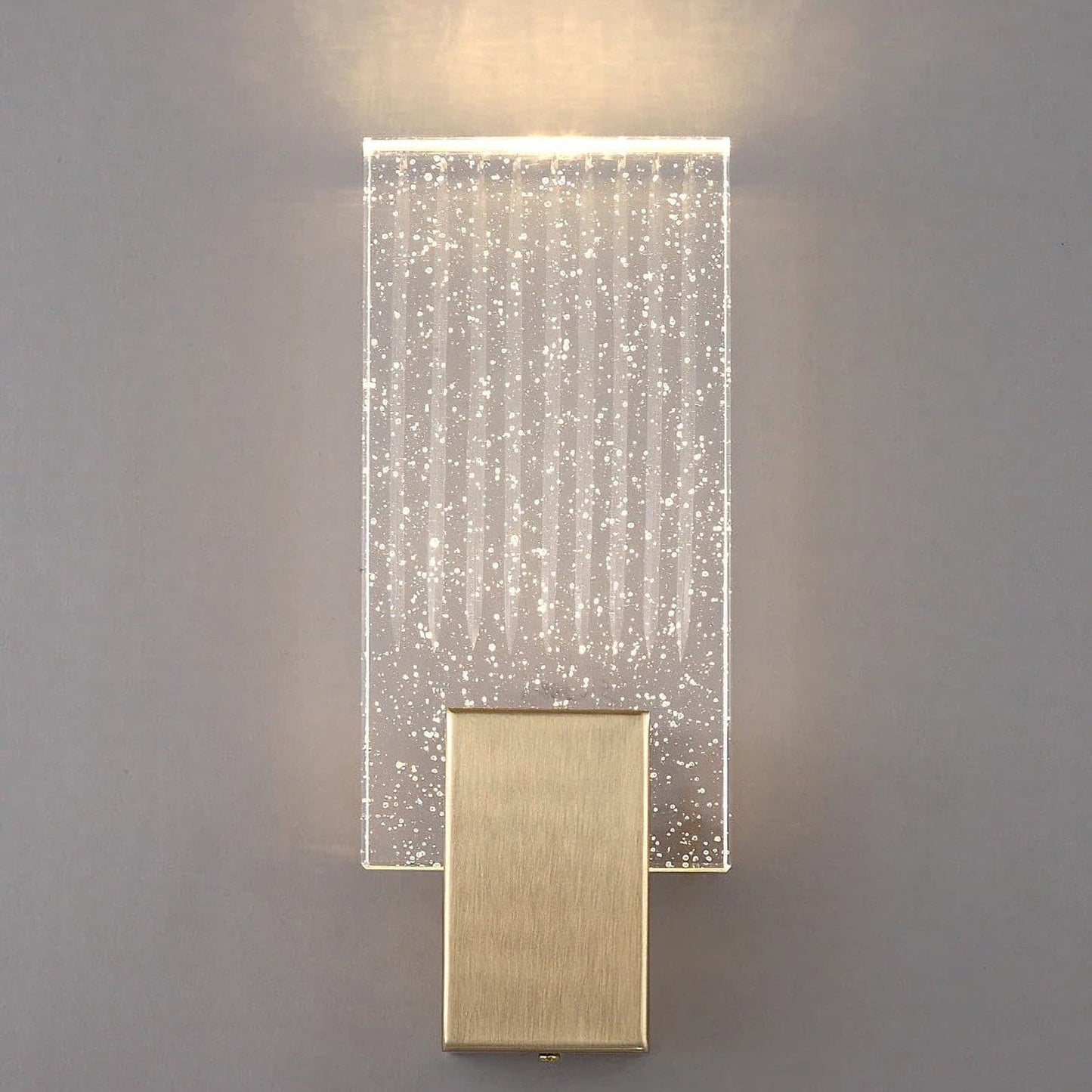 Wall Light Pleated Crystal in Modern Style | Celvian
