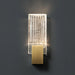 Wall Light Pleated Crystal in Modern Style | Celvian