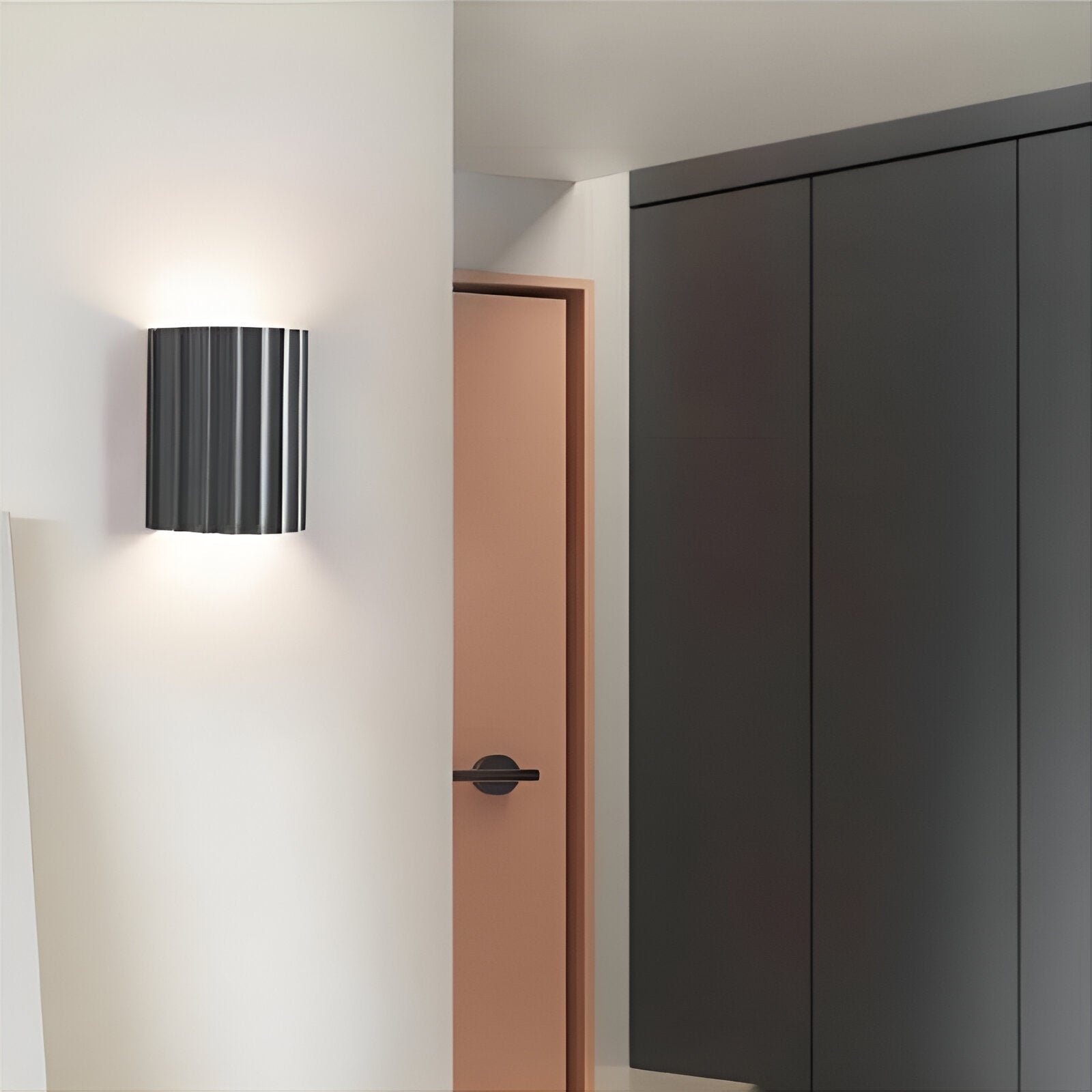 Wall Light Resin Body in Nordic Minimalist Style | Olmara