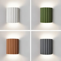Wall Light Resin Body in Nordic Minimalist Style | Olmara