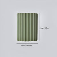 Wall Light Resin Body in Nordic Minimalist Style | Olmara