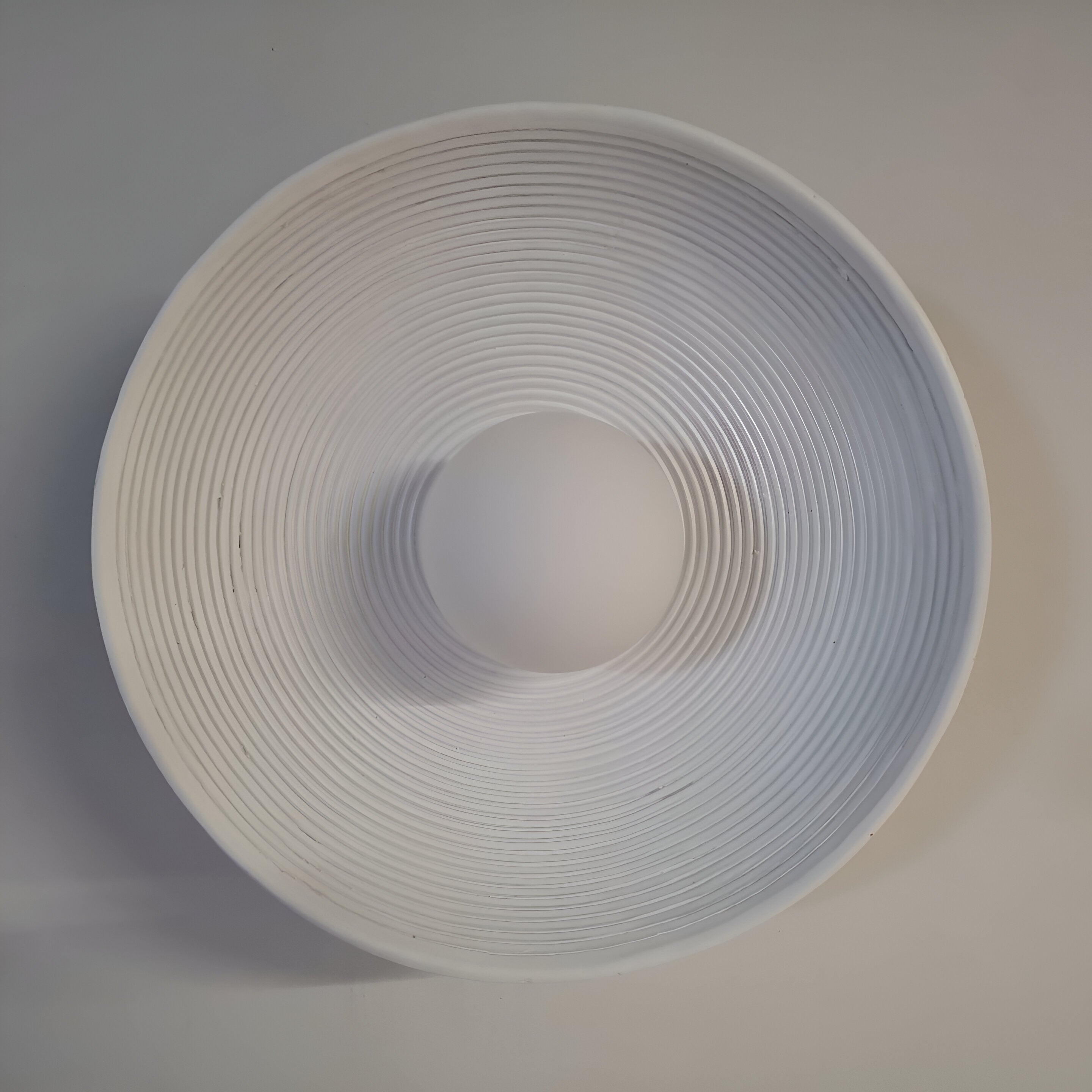 Wall Light Resin Round Retro Japandi Style | Nerivo