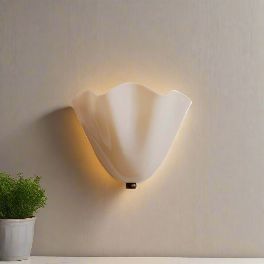 Wall Light Retro Coloured Glass Design | Skirona