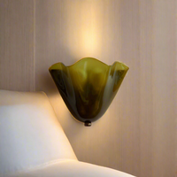 Wall Light Retro Coloured Glass Design | Skirona