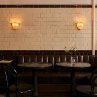 Wall Light Retro Coloured Glass Design | Skirona