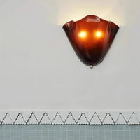 Wall Light Retro Coloured Glass Design | Skirona