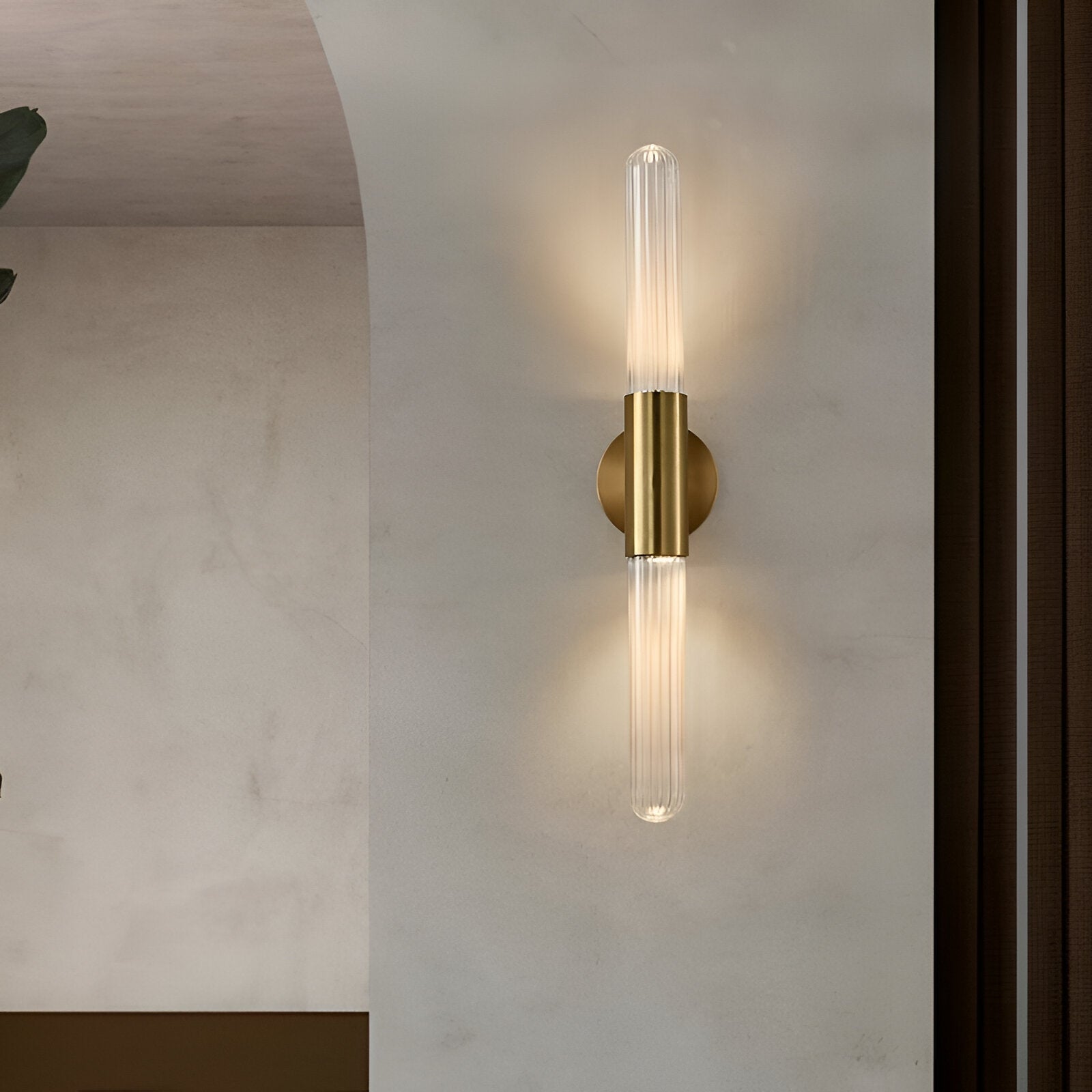 Wall Light Ripple Glass Nordic Design | Varlen