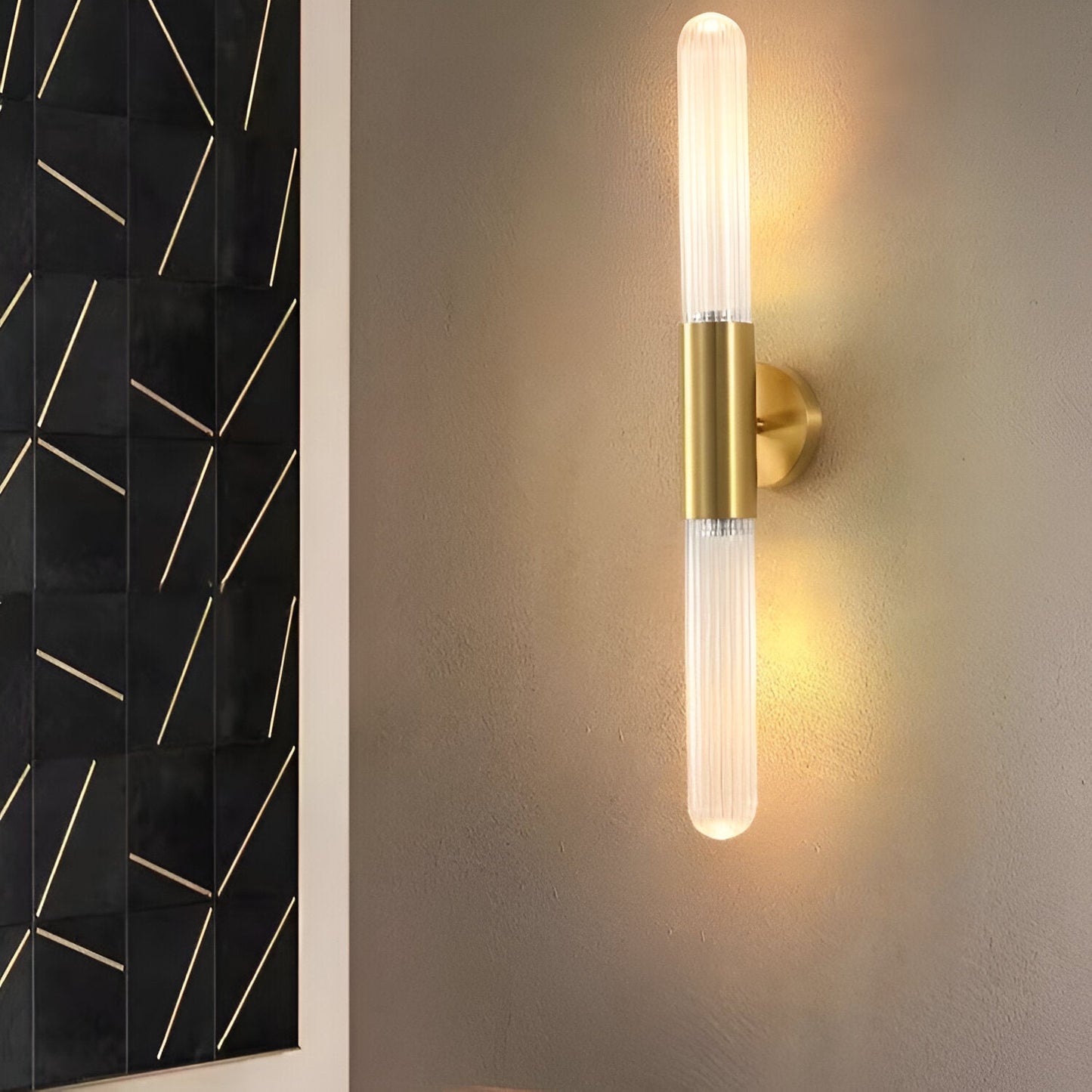 Wall Light Ripple Glass Nordic Design | Varlen