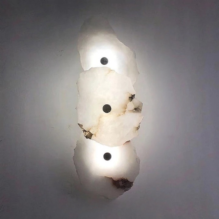 Wall Light Solid Marble in Minimalist Design | Marvion