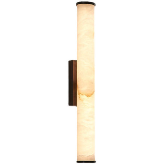 Wall Light Spanish Marble with Copper Finish | Marvello