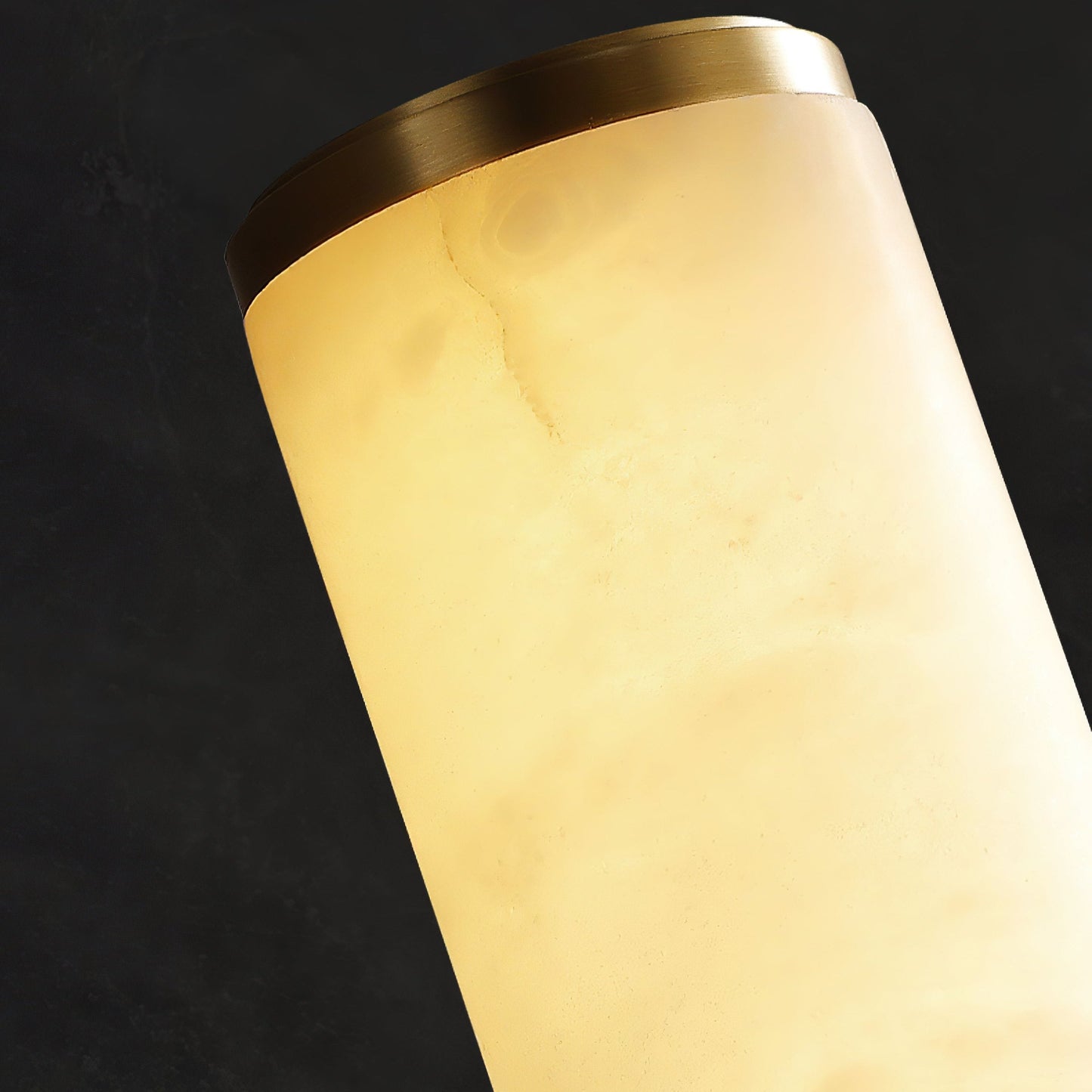 Wall Light Spanish Marble with Copper Finish | Marvello
