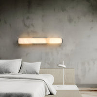 Wall Light Spanish Marble with Copper Finish | Marvello