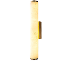 Wall Light Spanish Marble with Copper Finish | Marvello