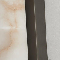 Wall Light Spanish Marble with Copper Finish | Marvello