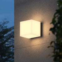Wall Light Stainless Steel Modern Square Fixture | Sarvilo