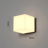 Wall Light Stainless Steel Modern Square Fixture | Sarvilo
