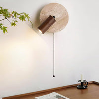 Wall Light Travertine Rotatable in Modern Design | Kalven