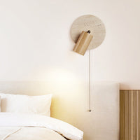 Wall Light Travertine Rotatable in Modern Design | Kalven