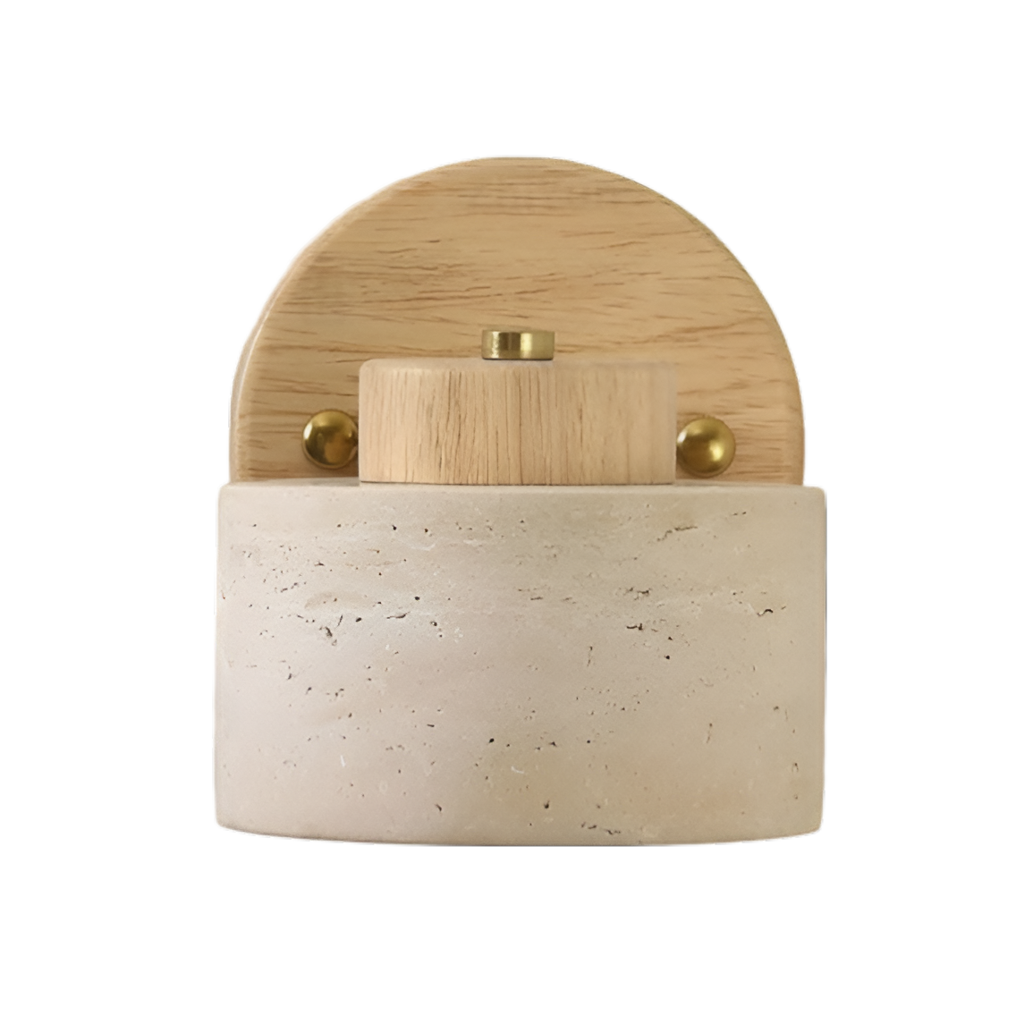 Wall Light Travertine Stone Minimalist Design | Travora
