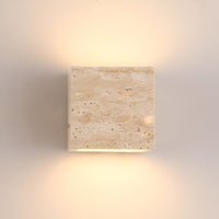 Wall Light Travertine Stone Minimalist Outdoor Design | Livane