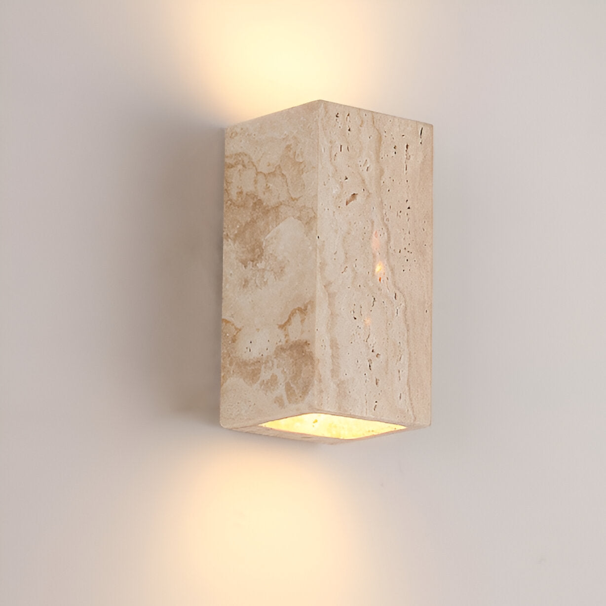 Wall Light Travertine Stone Minimalist Outdoor Design | Livane