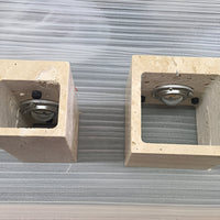 Wall Light Travertine Stone Minimalist Outdoor Design | Livane