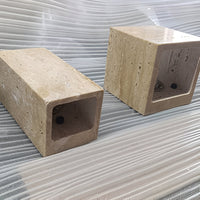 Wall Light Travertine Stone Minimalist Outdoor Design | Livane