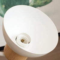 Wall Light Wood Iron in Nordic Japandi Style | Olvane