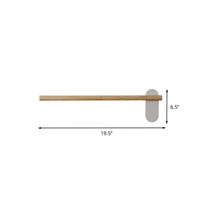 Wall Light Wood LED Linear Minimalist Bathroom | Waloria