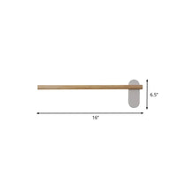 Wall Light Wood LED Linear Minimalist Bathroom | Waloria