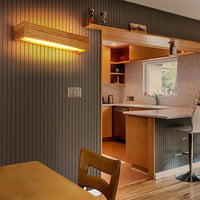 Wall Light Wood LED in Nordic Style | Tenova