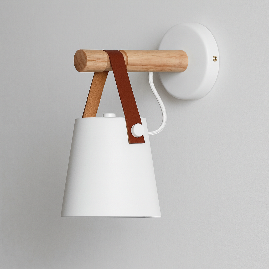 Wall Light Wood LED in Scandinavian Style | Kelvio