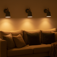 Wall Light Wood Metal Nordic Style | Mavesan