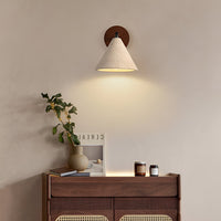 Wall Light Yellow Travertine LED Natural Style | Travion