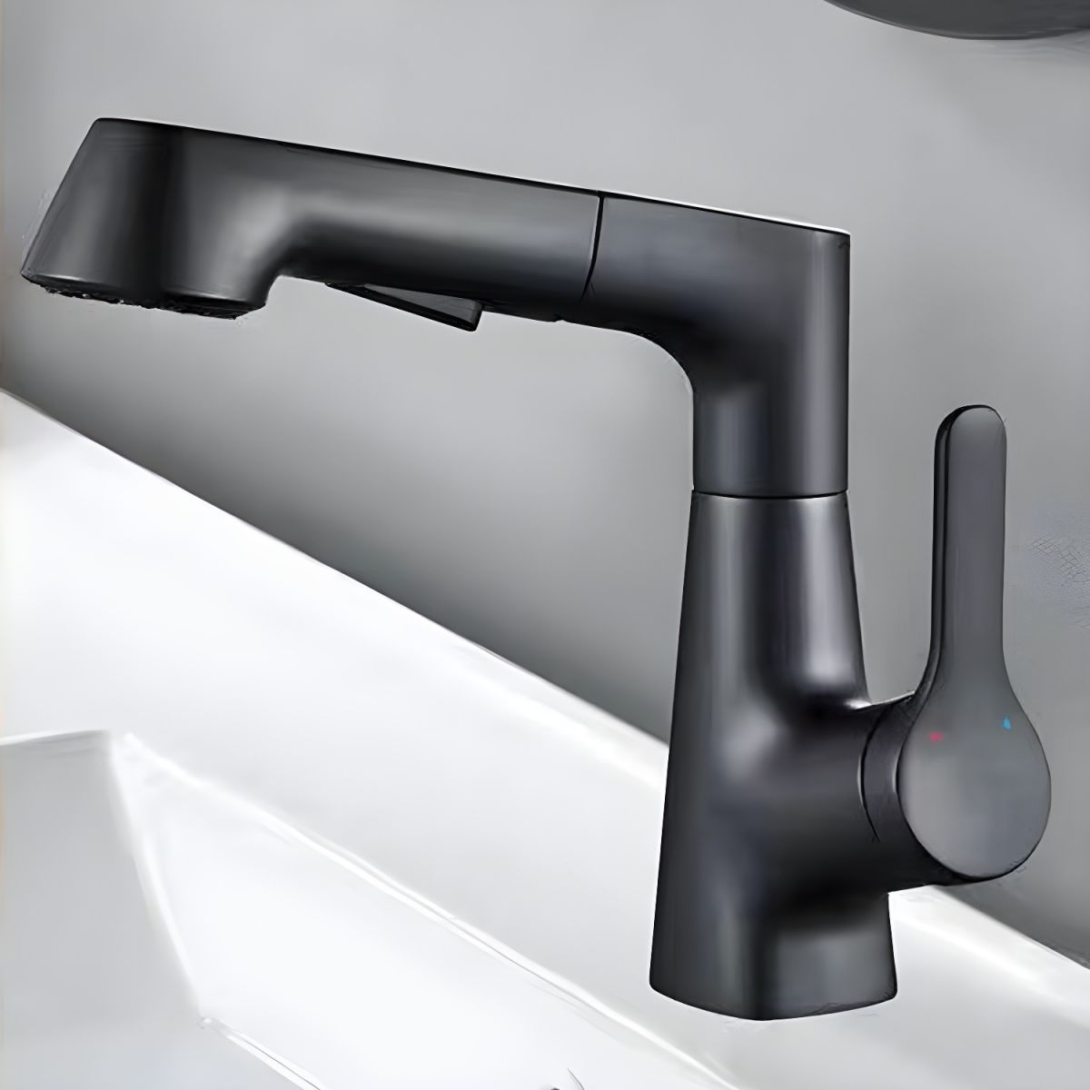 Washbasin Tap Copper Body Modern Bathroom Design | Aquviro